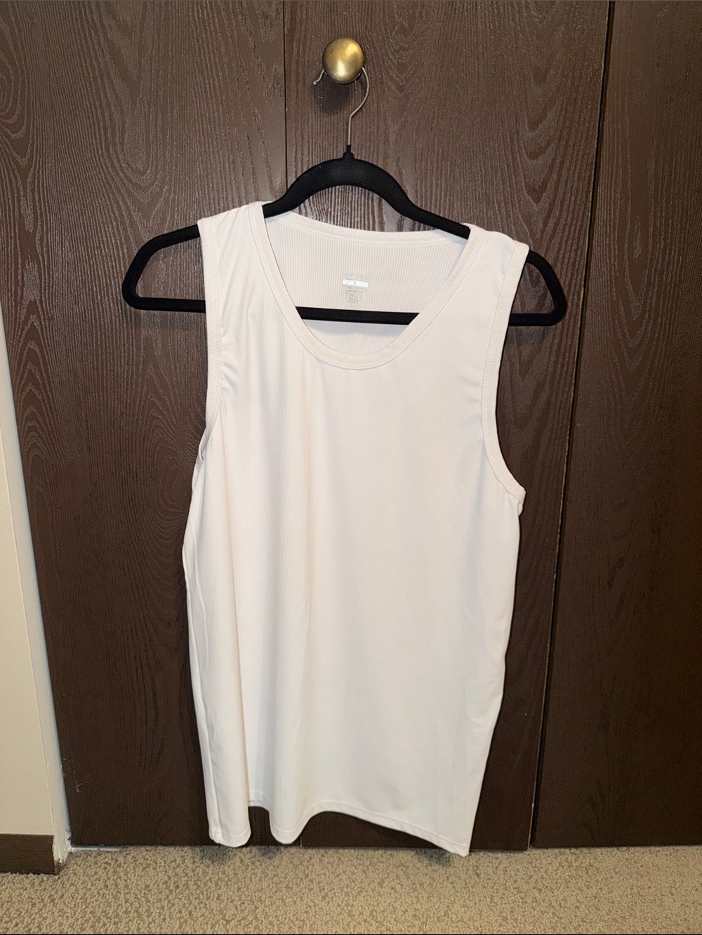 Spyder White Performance Men's Tank Top